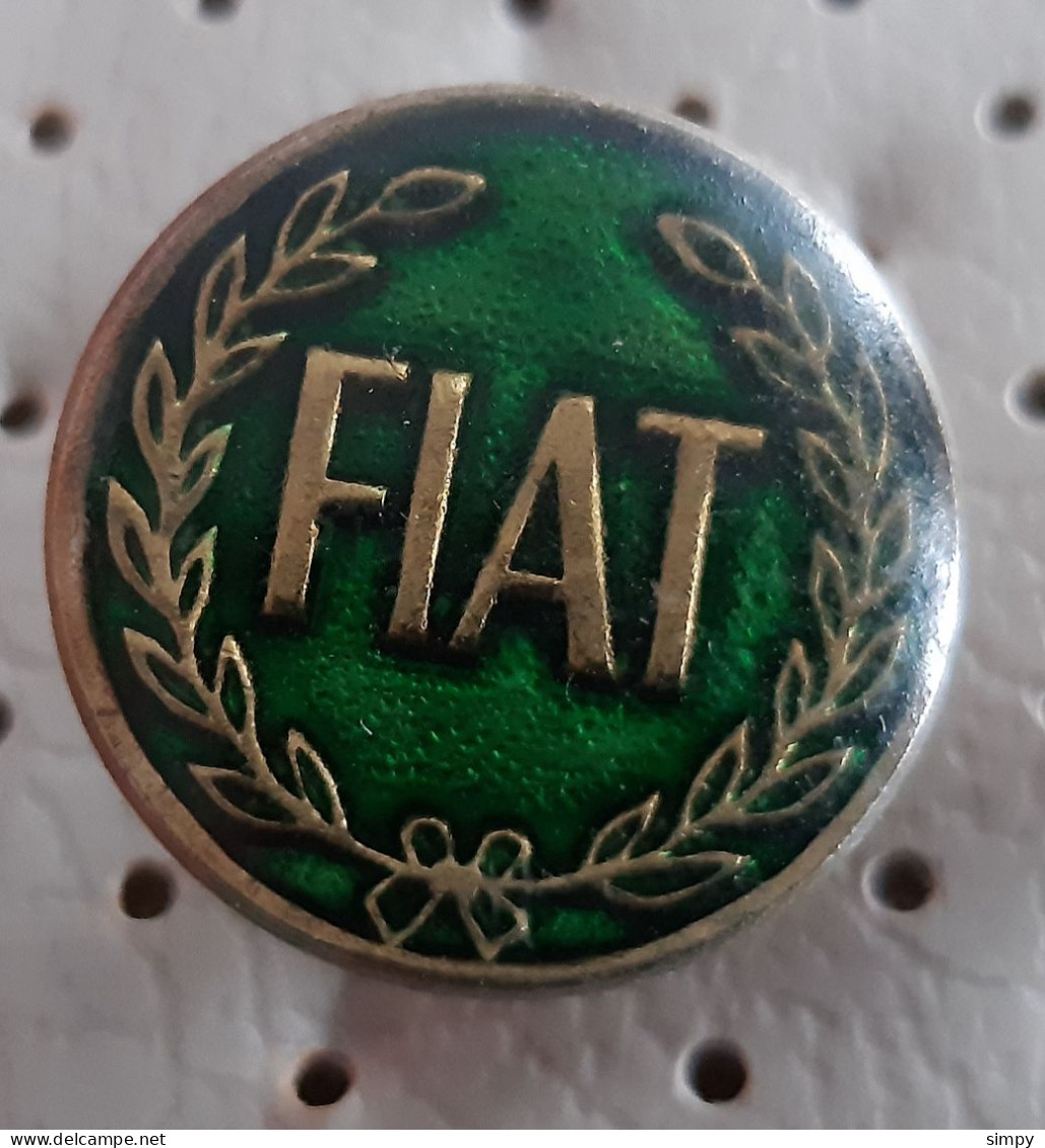 FIAT Car Logo  Vintage Pin Badge - Fiat