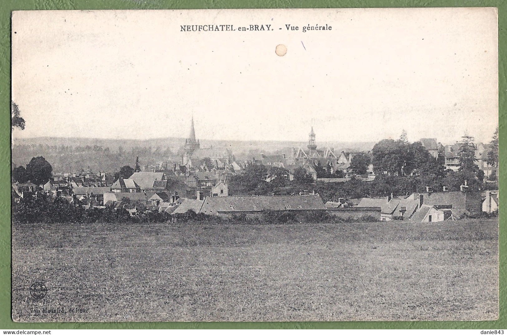 CPA  - SEINE MARITIME - NEUCHATEL EN BRAY - VUE GÉNÉRALE - Neufchâtel En Bray