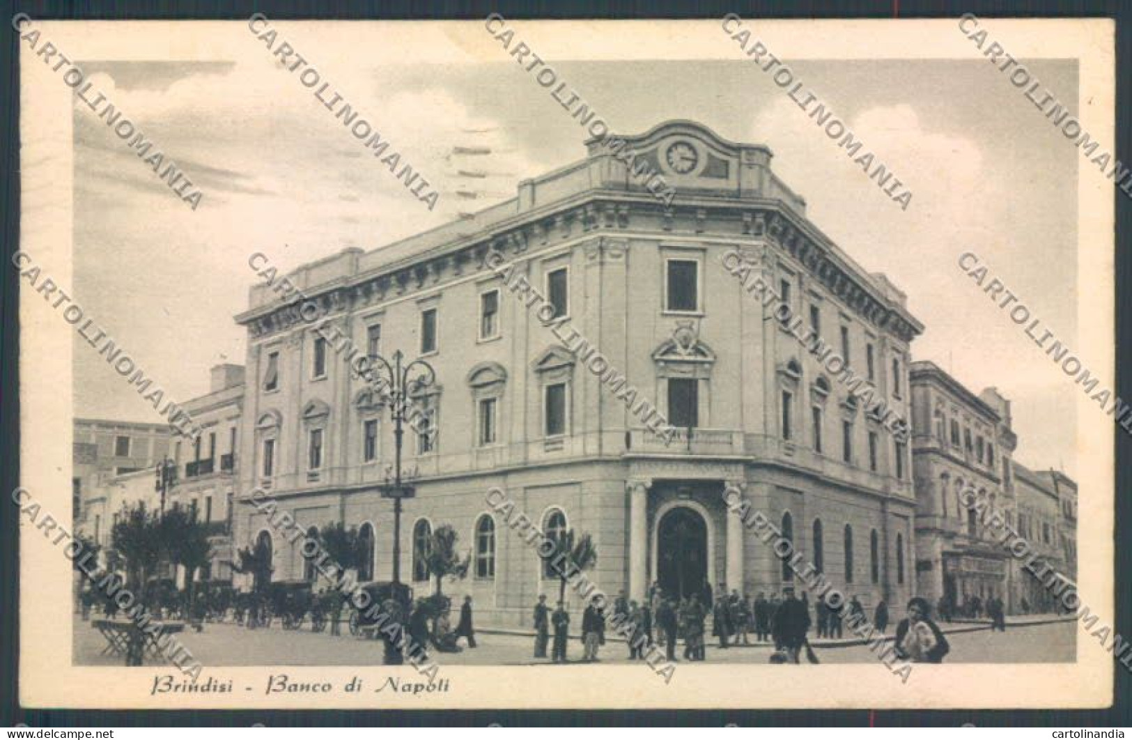 Brindisi Città Banco Di Napoli Cartolina ZB6894 - Brindisi