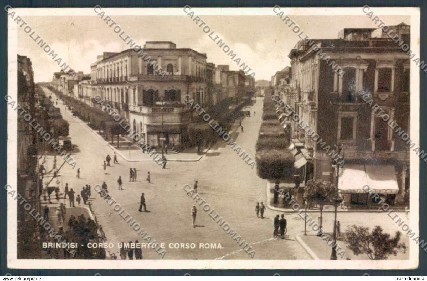 Brindisi Città Foto STRAPPINO PIEGHINA Cartolina ZB6887 - Brindisi