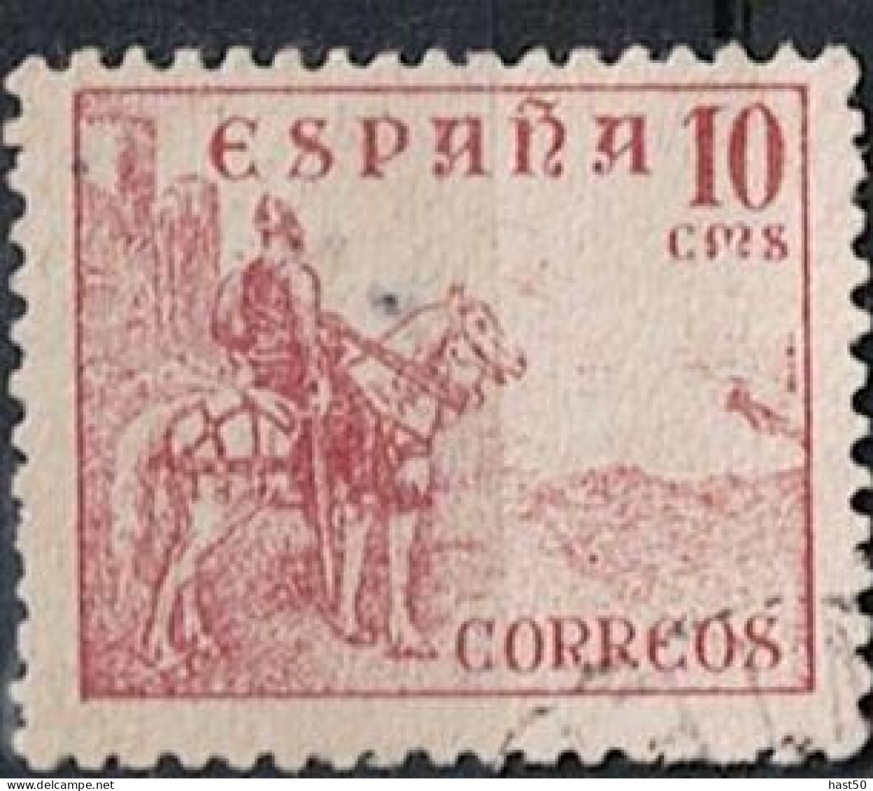 Spanien Spain Espagne - El Cid Zu Pferd (MiNr: 768) 1939 - Gest Used Obl - Usados