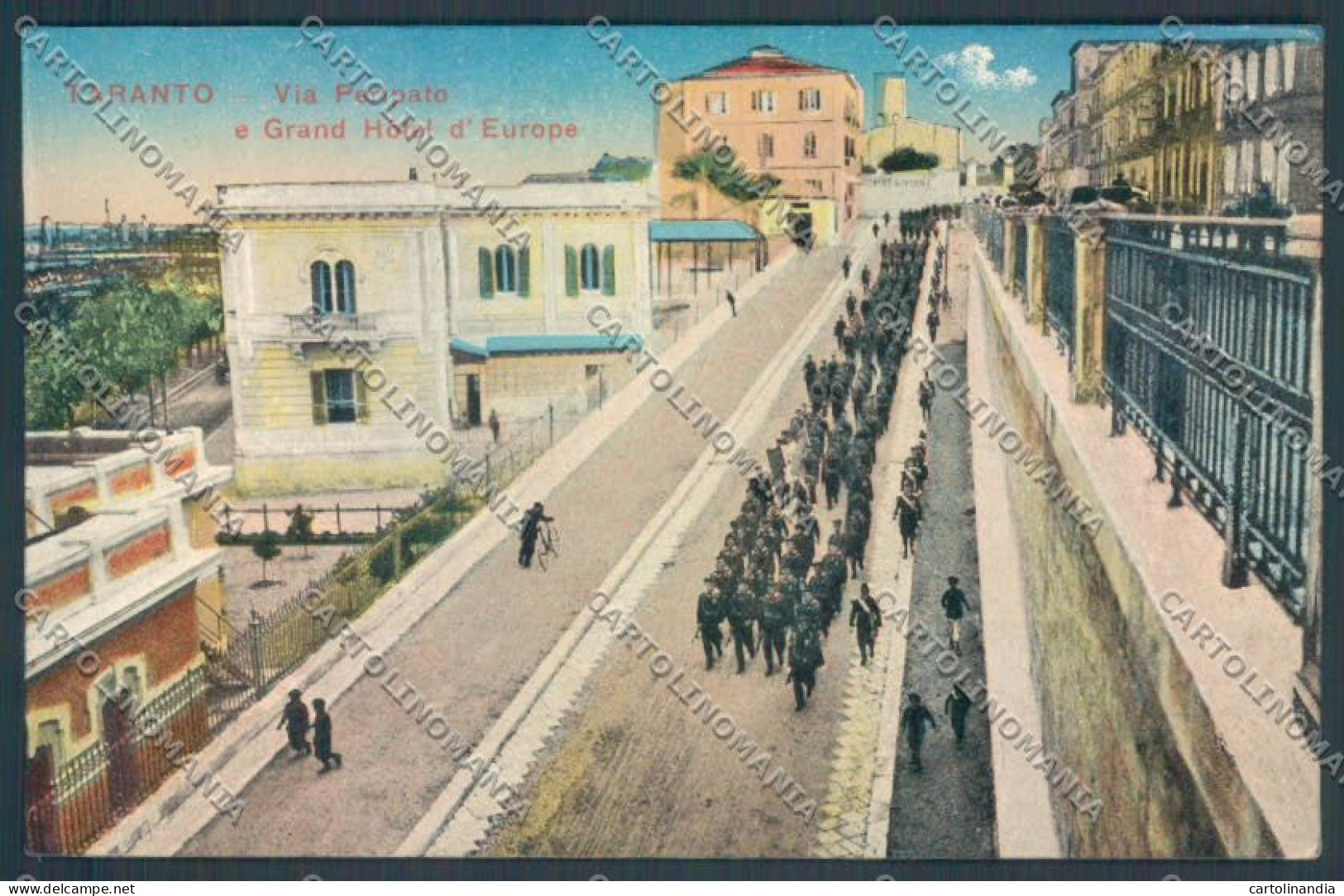 Taranto Città Militari Cartolina ZB6740 - Taranto