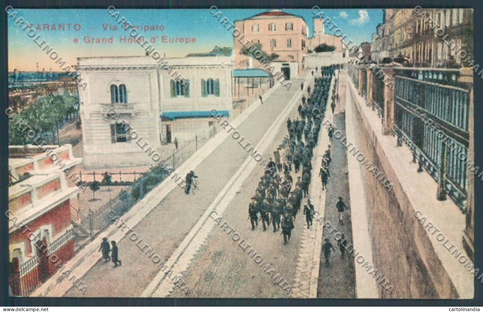 Taranto Città Militari Cartolina ZB6765 - Taranto