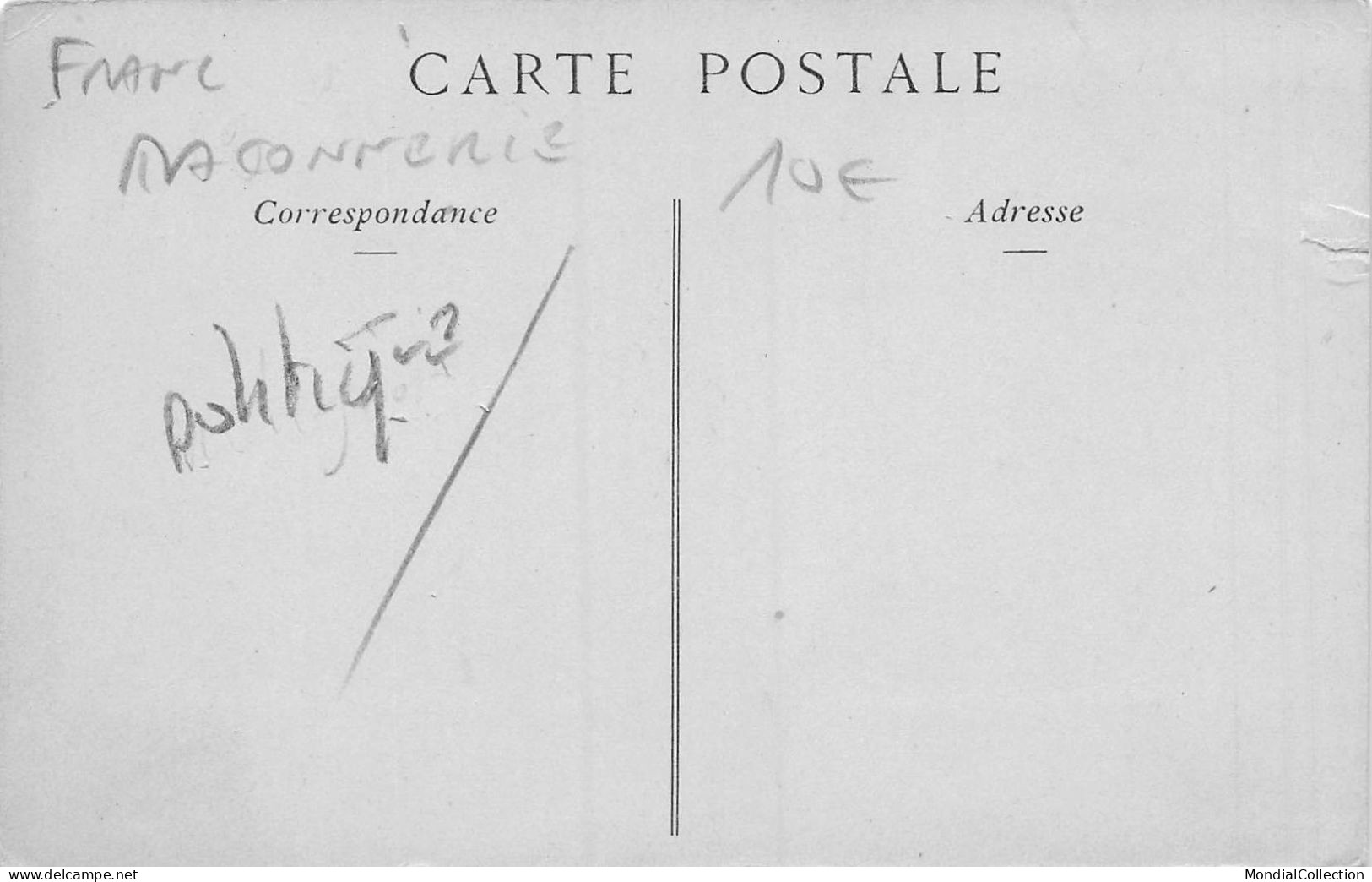 MIKIBP5-031- FRANC MACONNERIE HOMME AU FUSIL COURONNE - Sin Clasificación