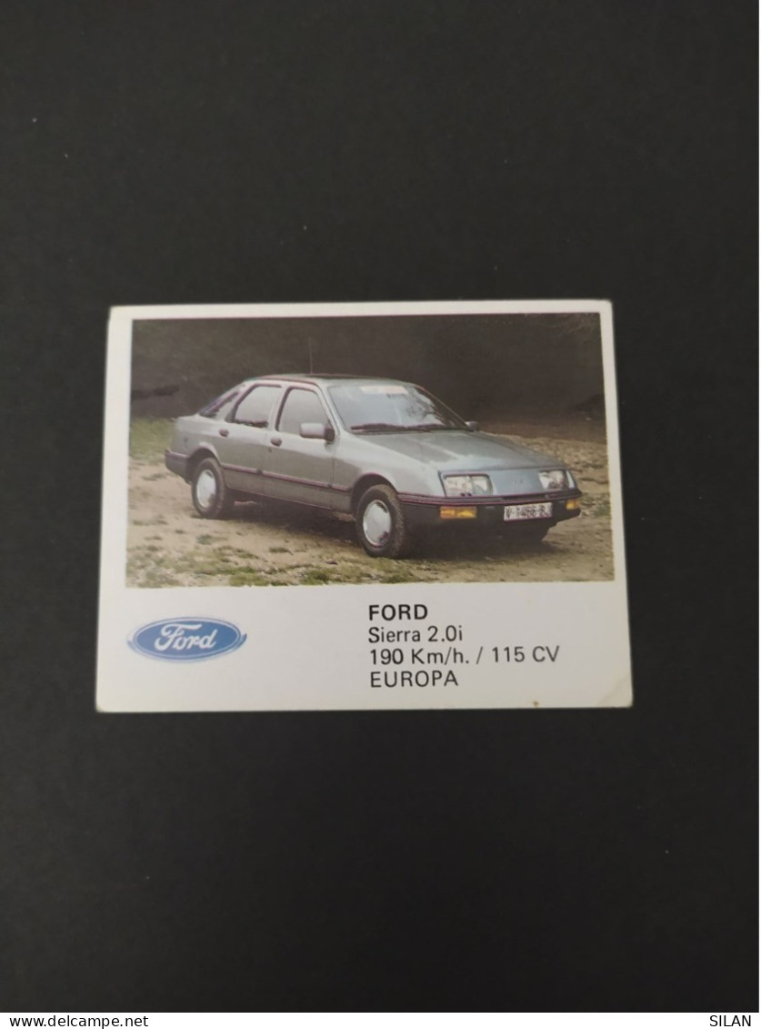 Cromo Año 1988 Auto 2000 FORD SIERRA 2.0i - KFZ