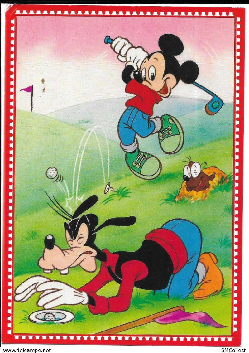 Disney (Mickey, Minnie, Pluto ...) Lot De 2 Cartes (GF3896) - Other & Unclassified