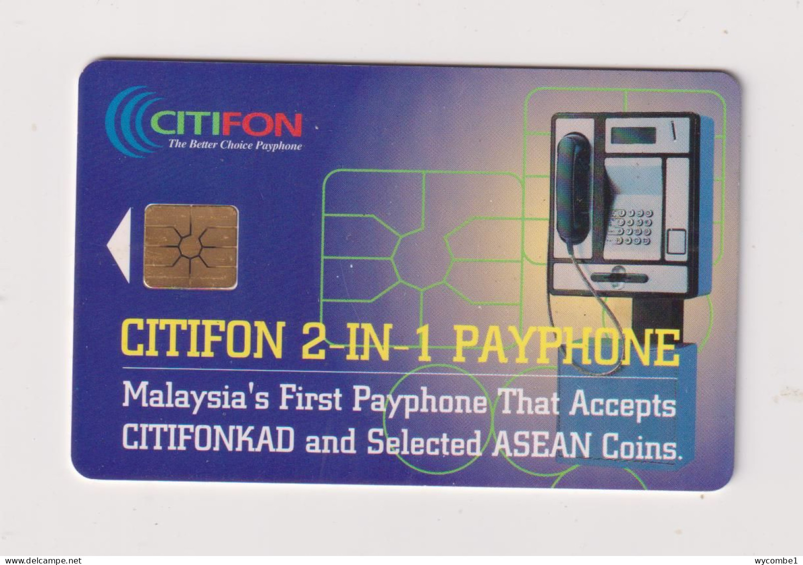 MALAYSIA -  Payphone Chip  Phonecard - Maleisië