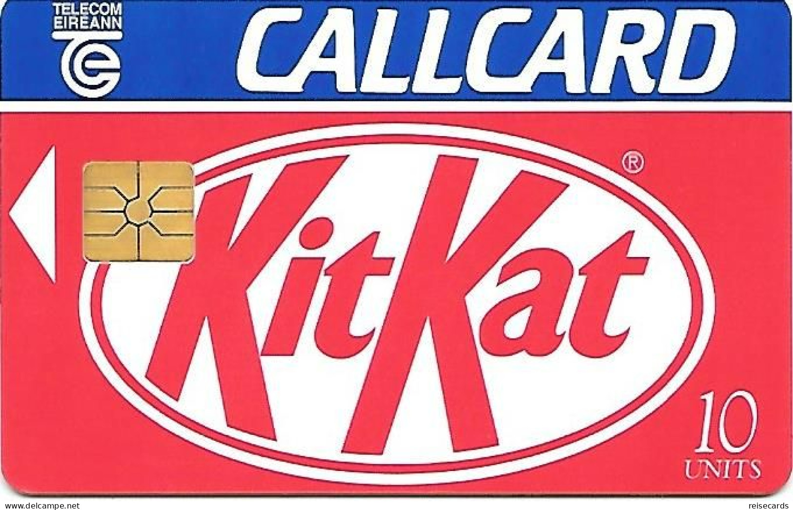 Ireland: Telecom Eireann - 1996 Nestlé KitKat. Mint - Ierland