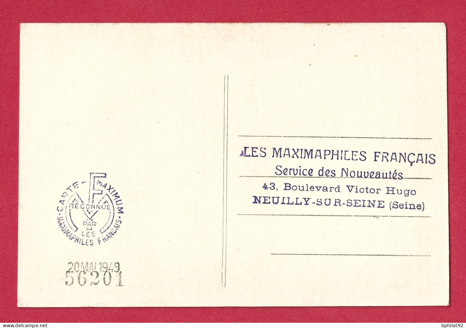 !!! CARTE MAXIMUM ABBAYES DE CONQUES, AVEYRON, CACHET ORDINAIRE DE 1949 - 1940-1949