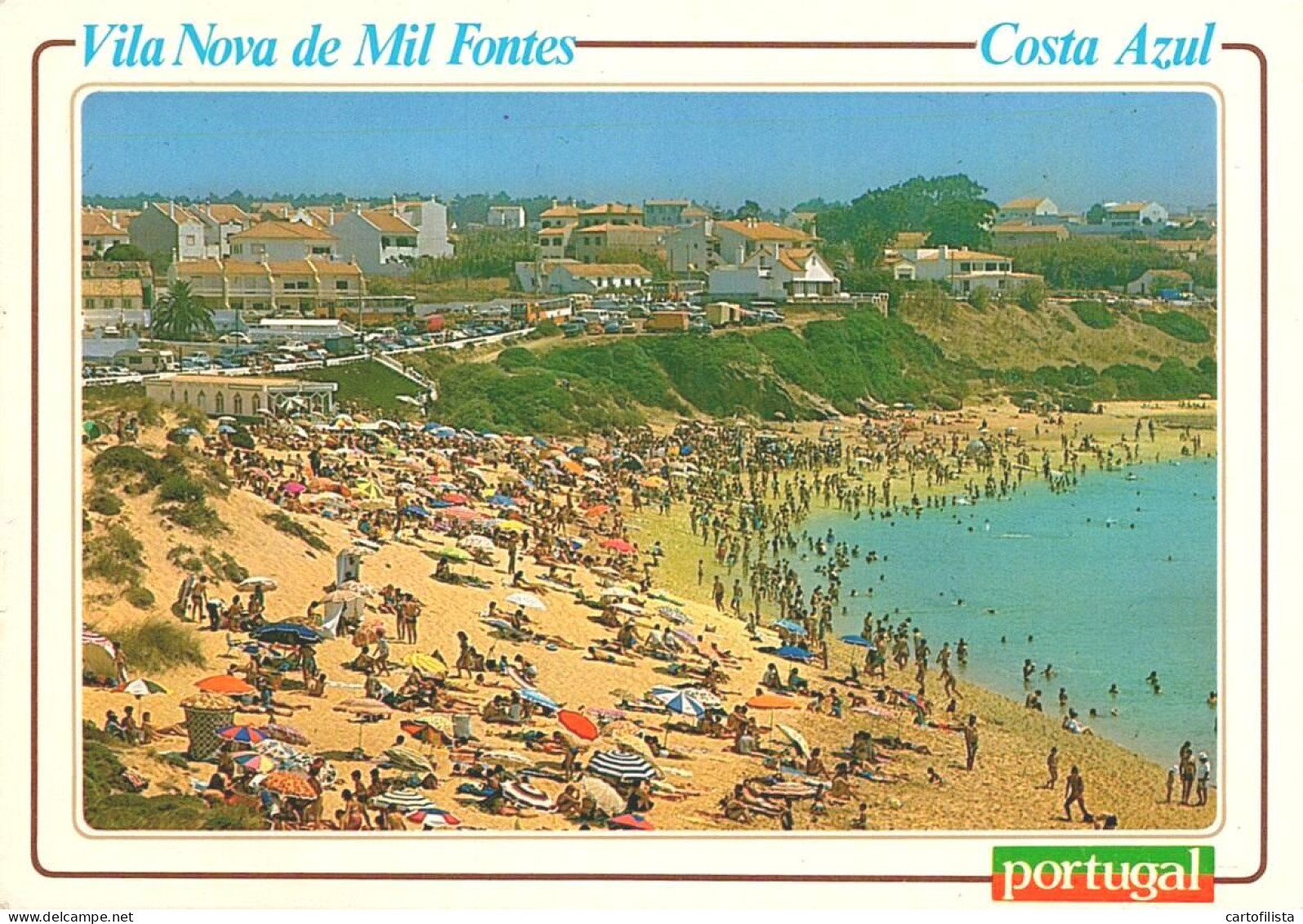 VILA NOVA DE MILFONTES, Odemira - Vista Da Praia  ( 2 Scans ) - Beja