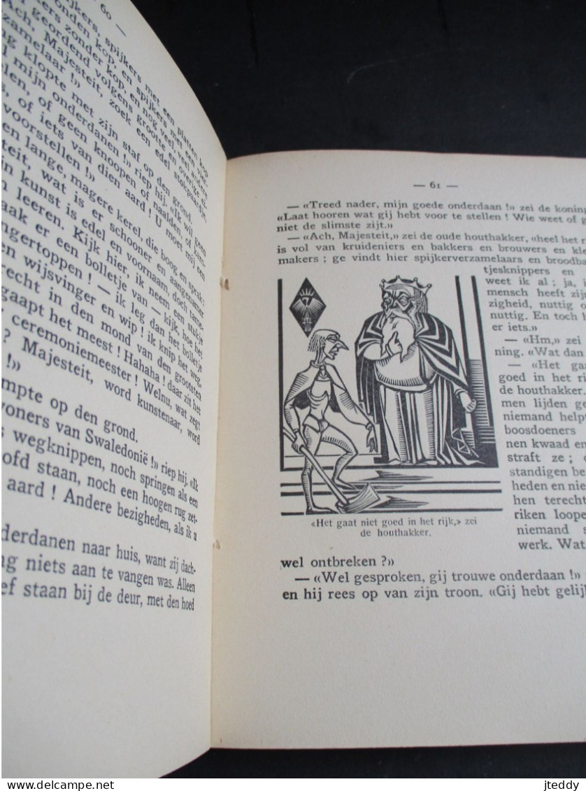 OUD Boek  Gesigneerd   1939  VERTELLEN  MAAR !  Verzameld Door  HENDRIK  VAN  TICHELEN  Houtsneden  Victor  STUYAERT - Antiquariat