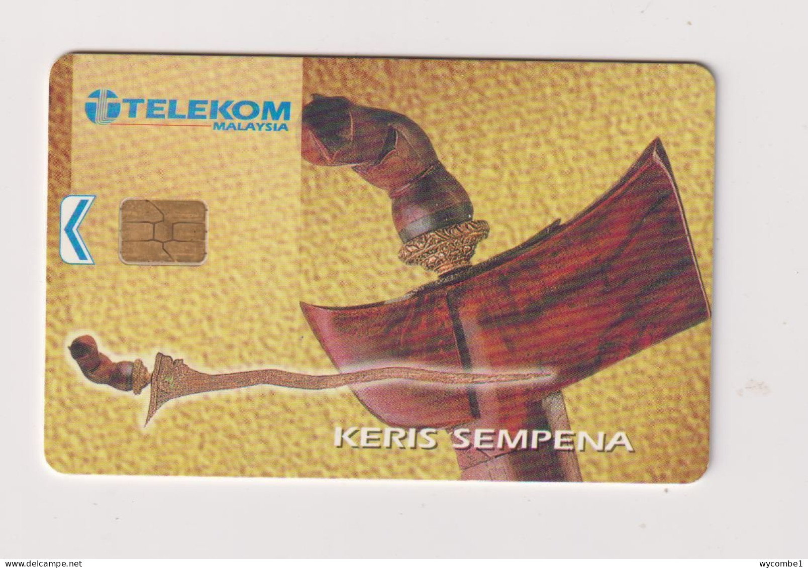 MALAYSIA -  Keris Sempena Chip  Phonecard - Malesia