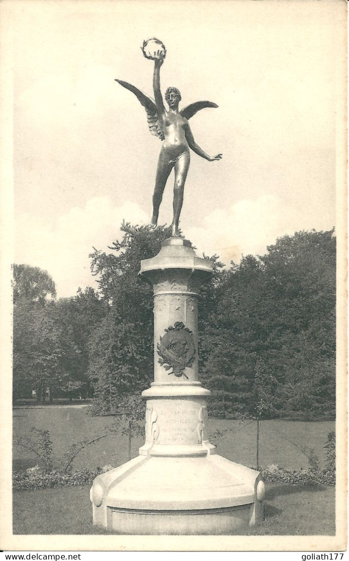 Antwerpen - Standbeeld Jan Van Beers - Anvers - Monument Jan Van Beers - Antwerpen