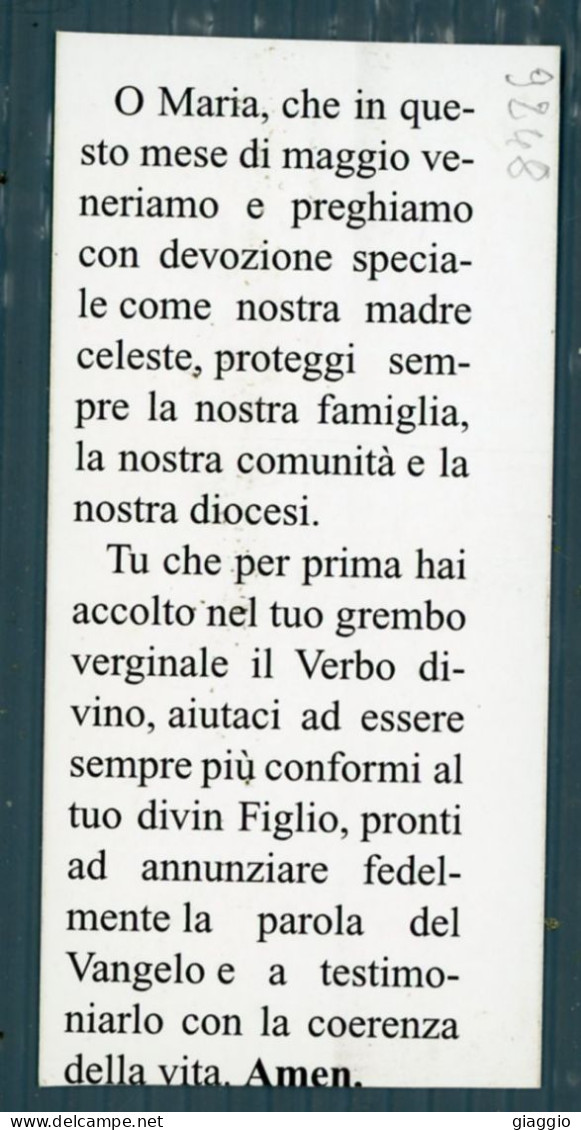 °°° Santino N. 9248 - Papa Giovanni Paolo Ii - Cartoncino °°° - Religión & Esoterismo