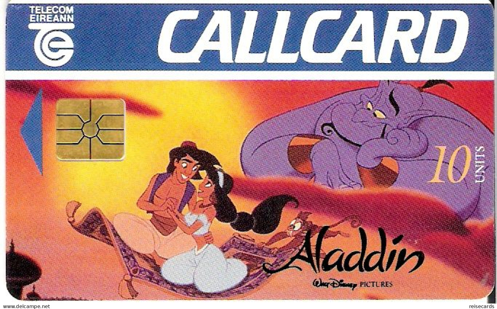 Ireland: Telecom Eireann - 1994 TSB Bank, Disney Aladdin - Ierland