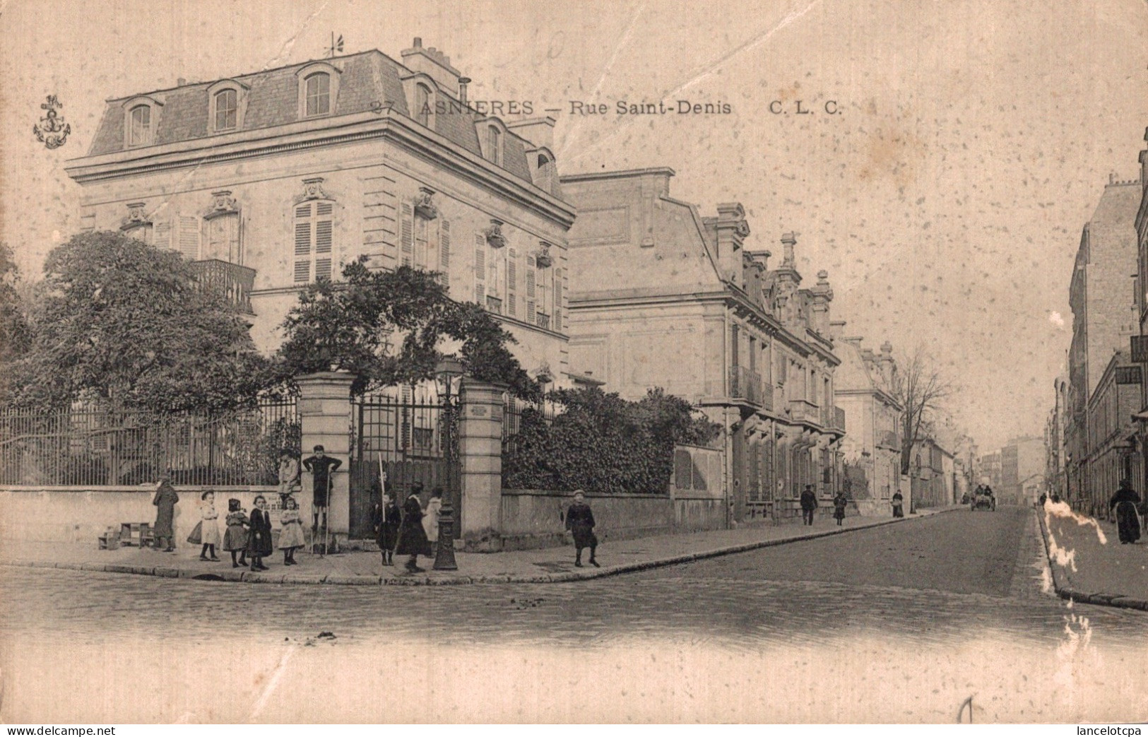 92 - ASNIERES / RUE SAINT DENIS - Asnieres Sur Seine