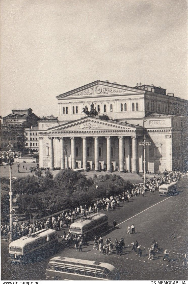 Moskva Moscow - State Academic Bolshoi Theatre , Trolley Bus - Russland