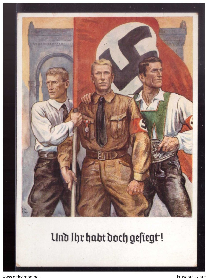 DT- Reich (024123) Propagandaganzsache Fech PP127 C46, Blanco Gest Mit SST München Hauptstadt Der Bewegung Am 9.11.1938 - Enteros Postales Privados
