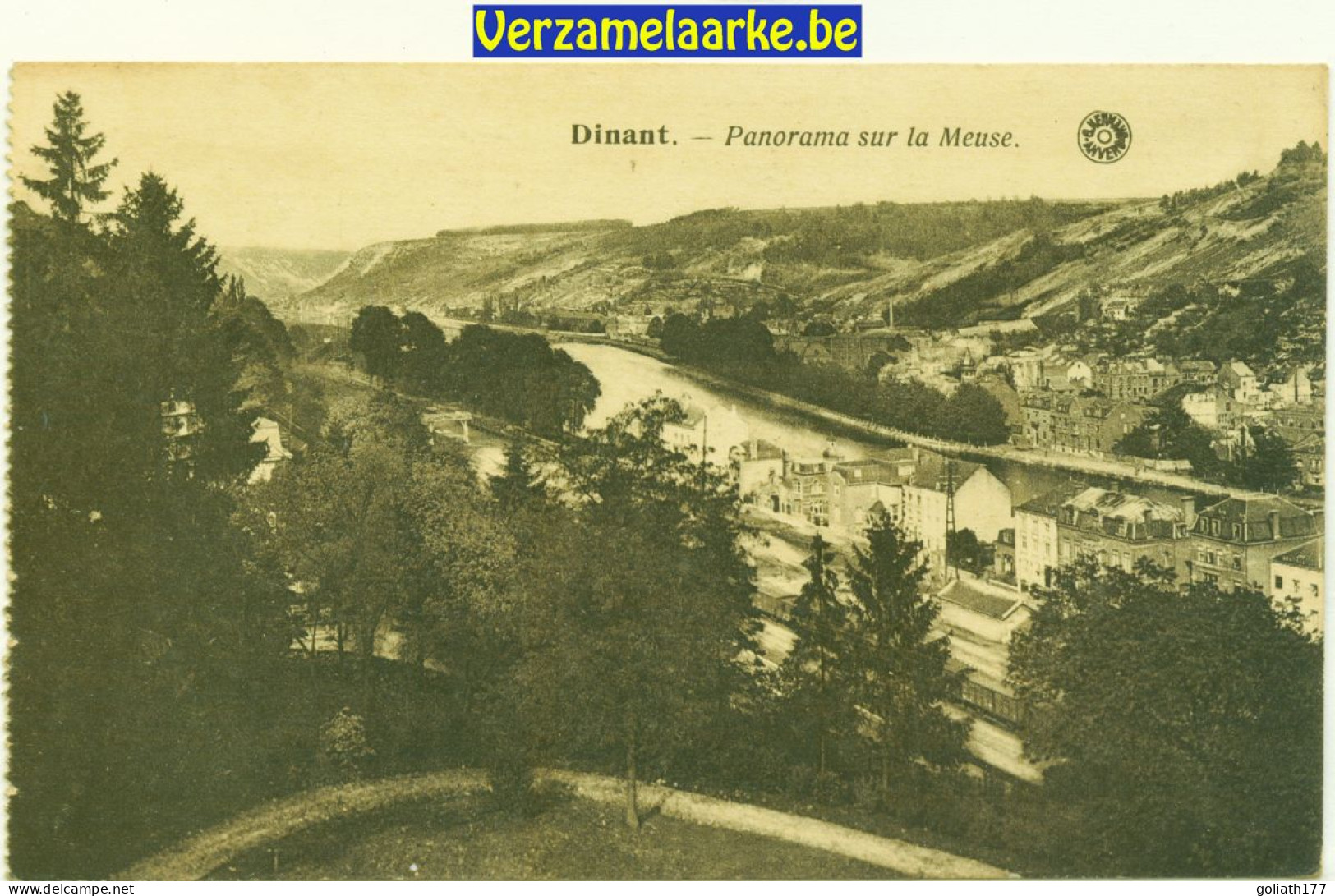 Dinant - Panorama Sur La Meuse - Dinant