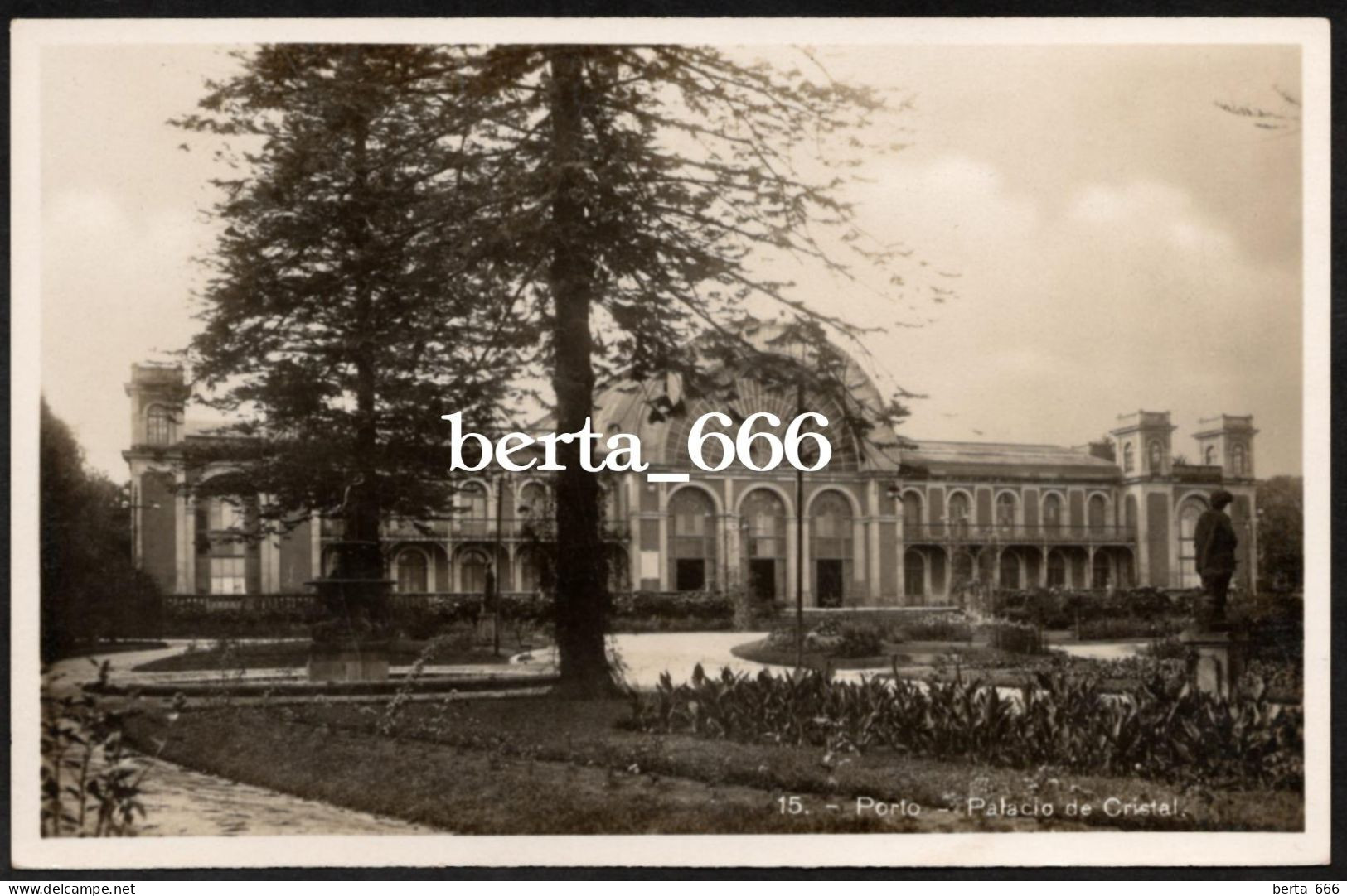 Postal Fotográfico * Porto * Palácio De Cristal * Edição Pinto & Irmãos - Porto