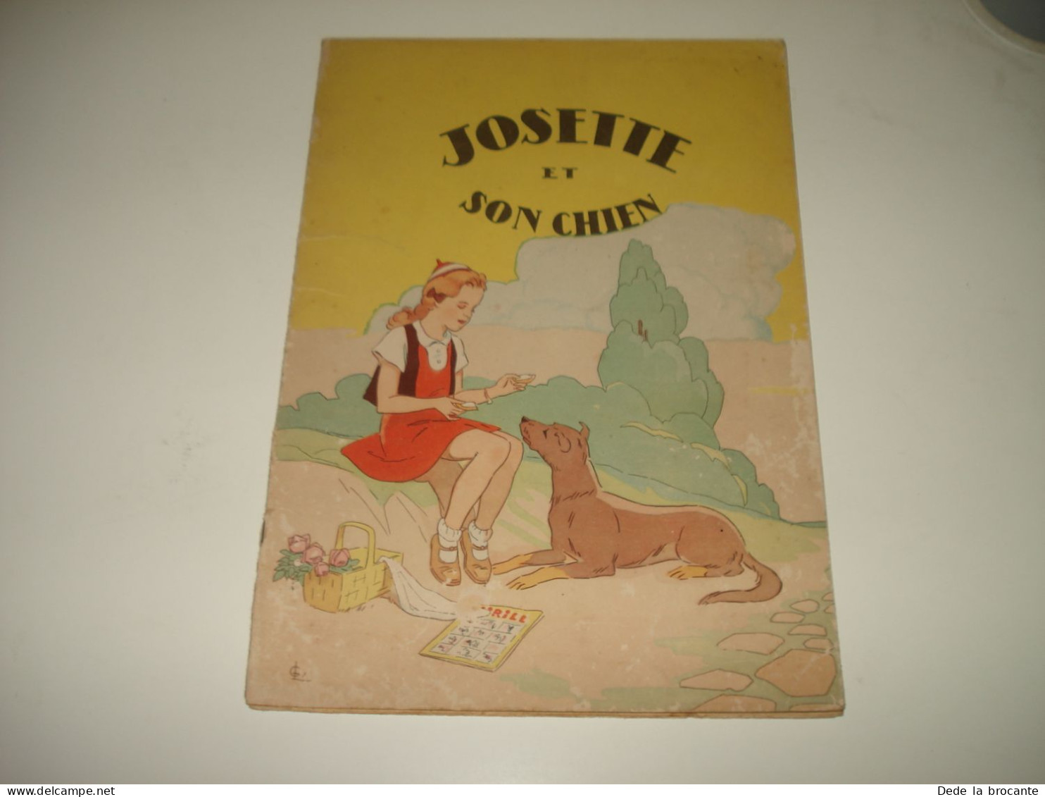 C55 / Josette Et Son Chien  - Par G. Lauve - EO De 1946 - N° Editeur 53026/7 - Autres & Non Classés