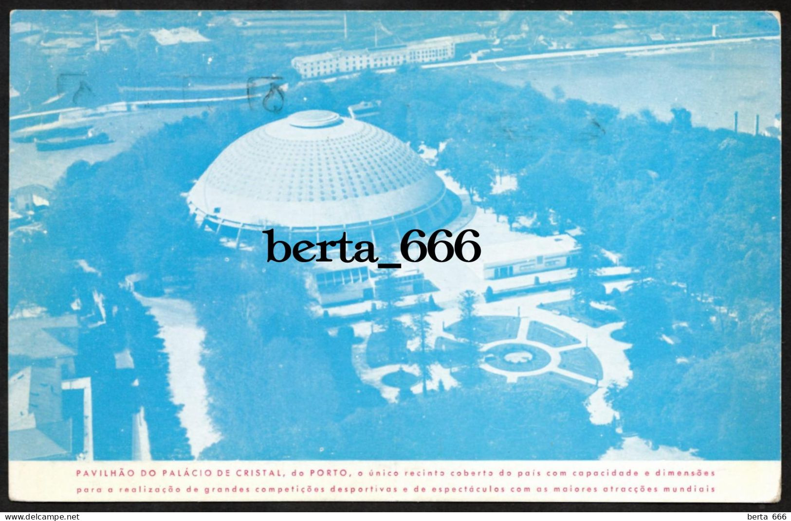 Porto * Pavilhão Palácio De Cristal * Circulado 1966 - Porto