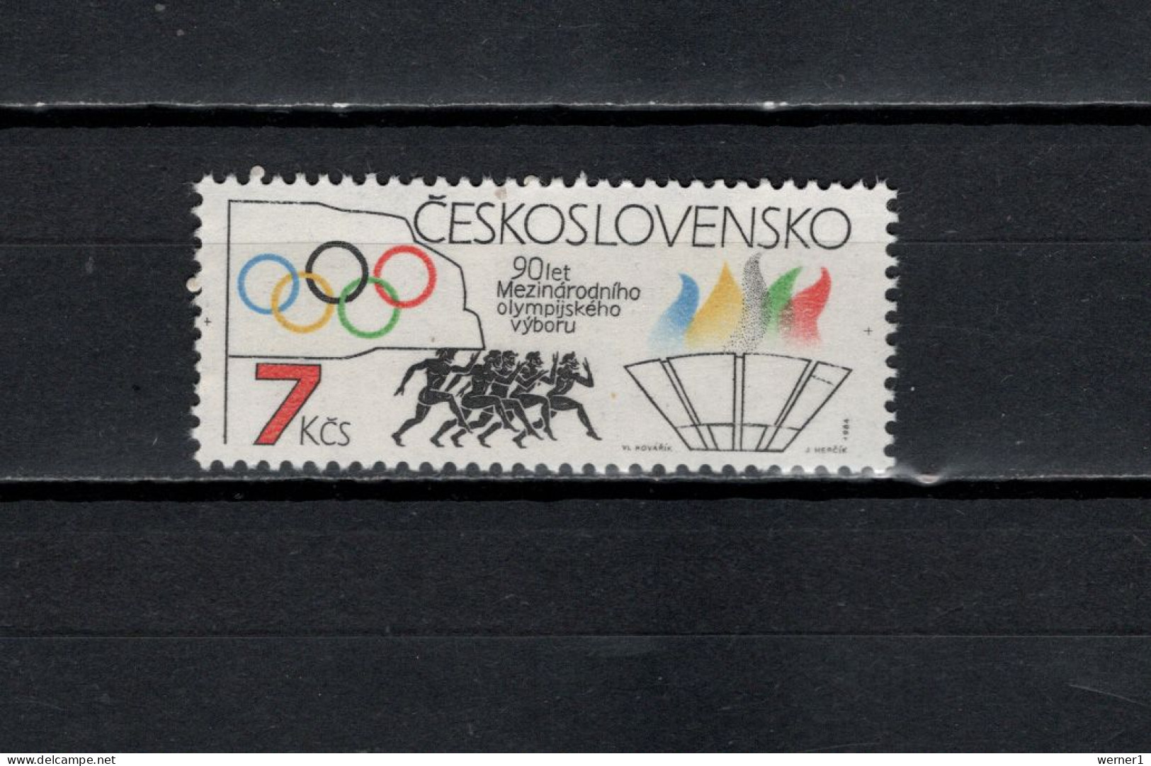 Czechoslovakia 1984 Olympic Games Stamp MNH - Sommer 1984: Los Angeles