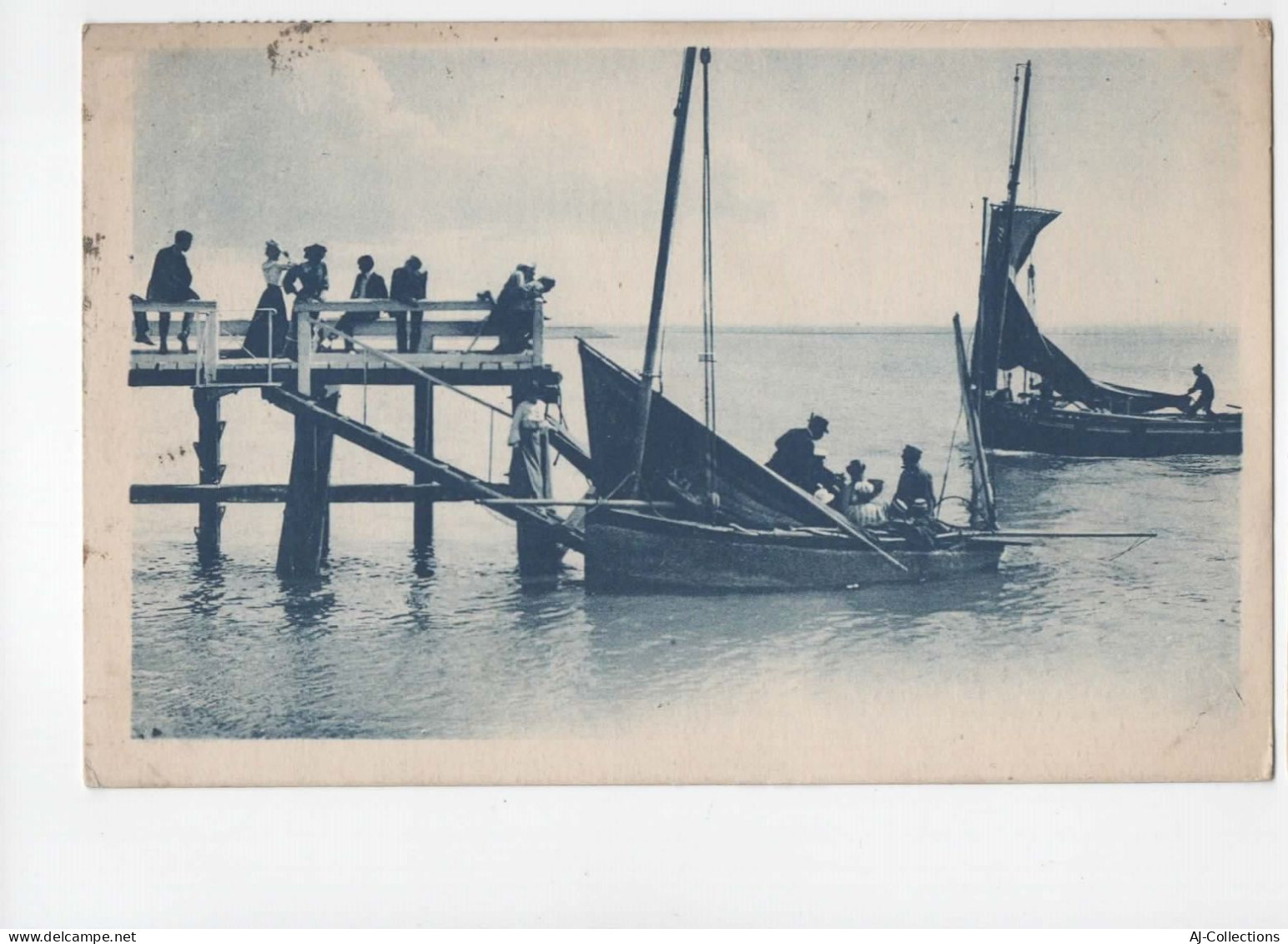 AJC - Le Crotoy - Embarcadere Du Bateau De Saint Valery - Le Crotoy