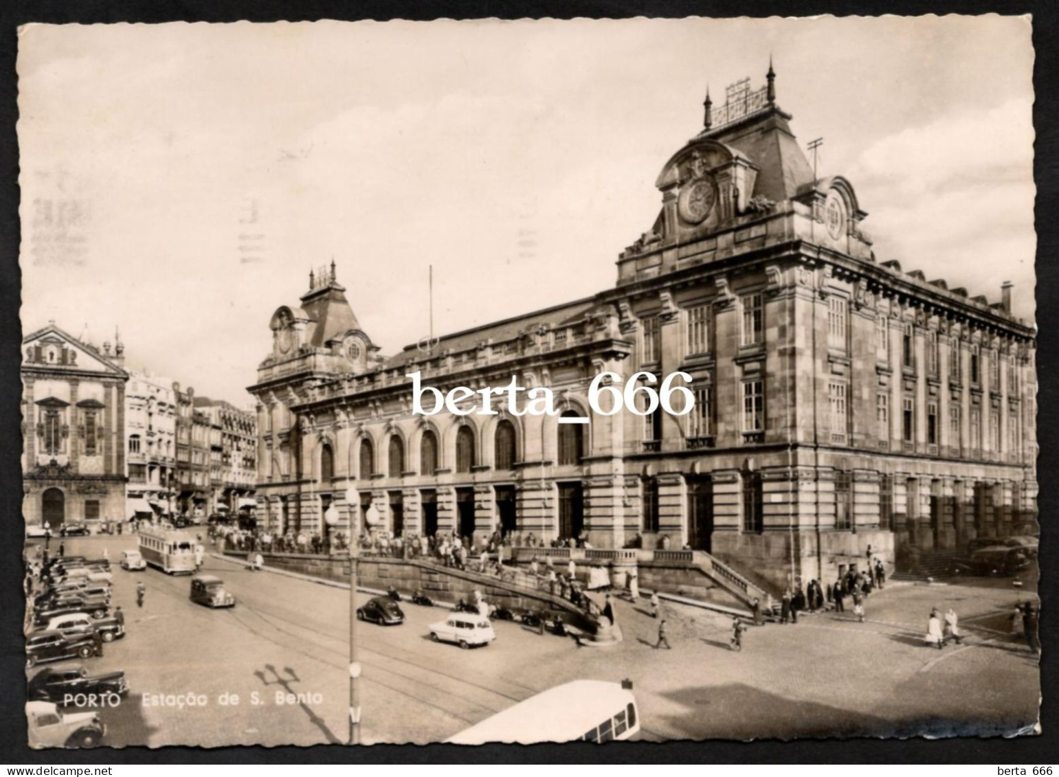 Postal Fotográfico * Porto * Estação De São Bento * Circulado 1958 - Porto