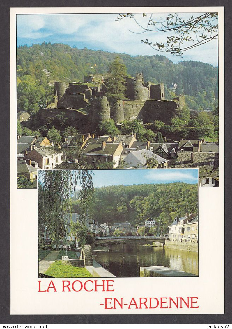 074589/ LA-ROCHE-EN-ARDENNE, Pont Du Gravier Et Ruines Du Château - La-Roche-en-Ardenne