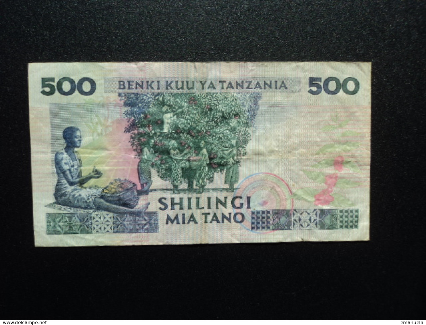 TANZANIE * : 500 SHILINGI  ND 1989    P 21c      TTB - Tanzanie