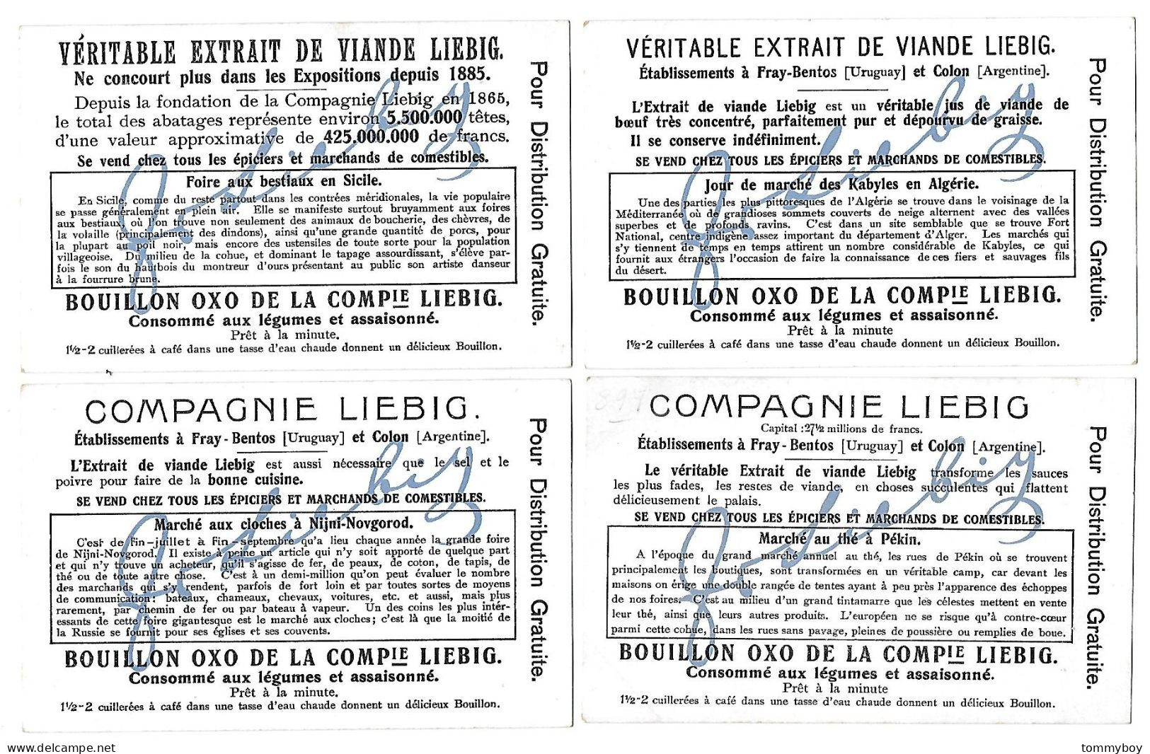 S 894, Liebig 6 Cards, Foires Et Marchés (ref B24) - Liebig