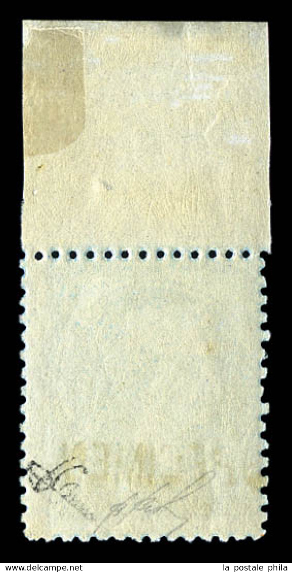 ** N°29Af, 20c Lauré Surchargé 'SPECIMEN', Bord De Feuille, Fraîcheur Postale. SUP. R.R. (certificat)  Qualité: ** - 1863-1870 Napoleon III Gelauwerd