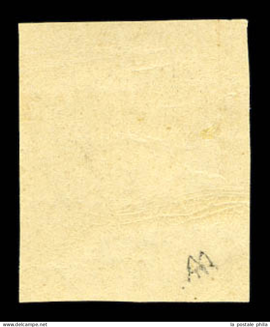 ** N°47, 30c Brun, Fraîcheur Postale, SUP (certificat)  Qualité: ** - 1870 Bordeaux Printing