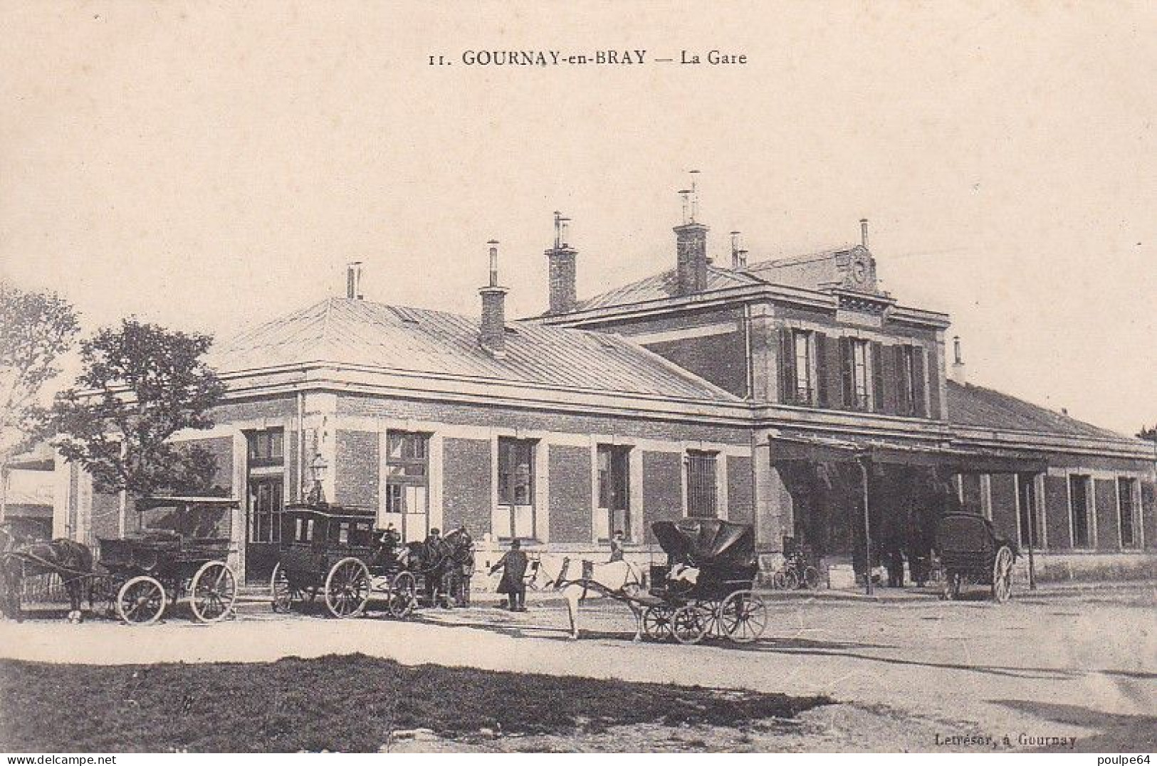 La Gare : Vue Extérieure - Gournay-en-Bray
