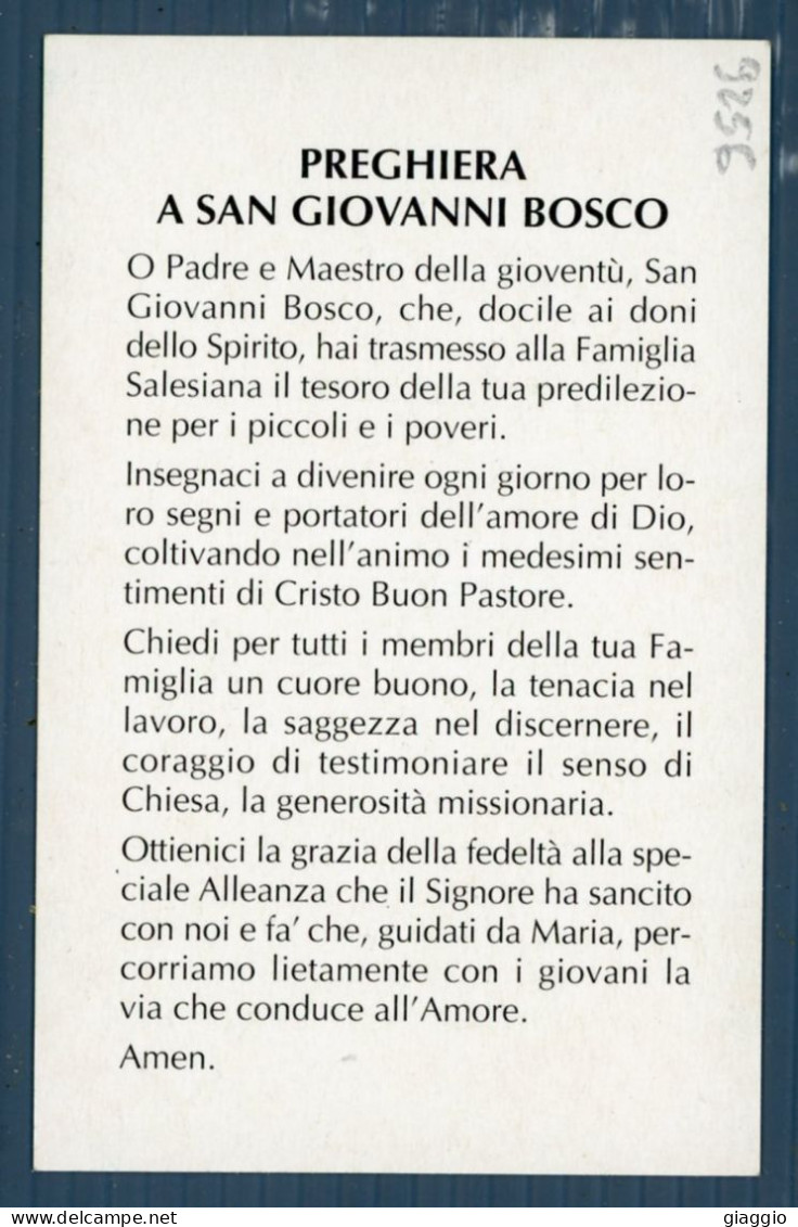 °°° Santino N. 9256 - San Giovanni Bosco °°° - Religion & Esotérisme