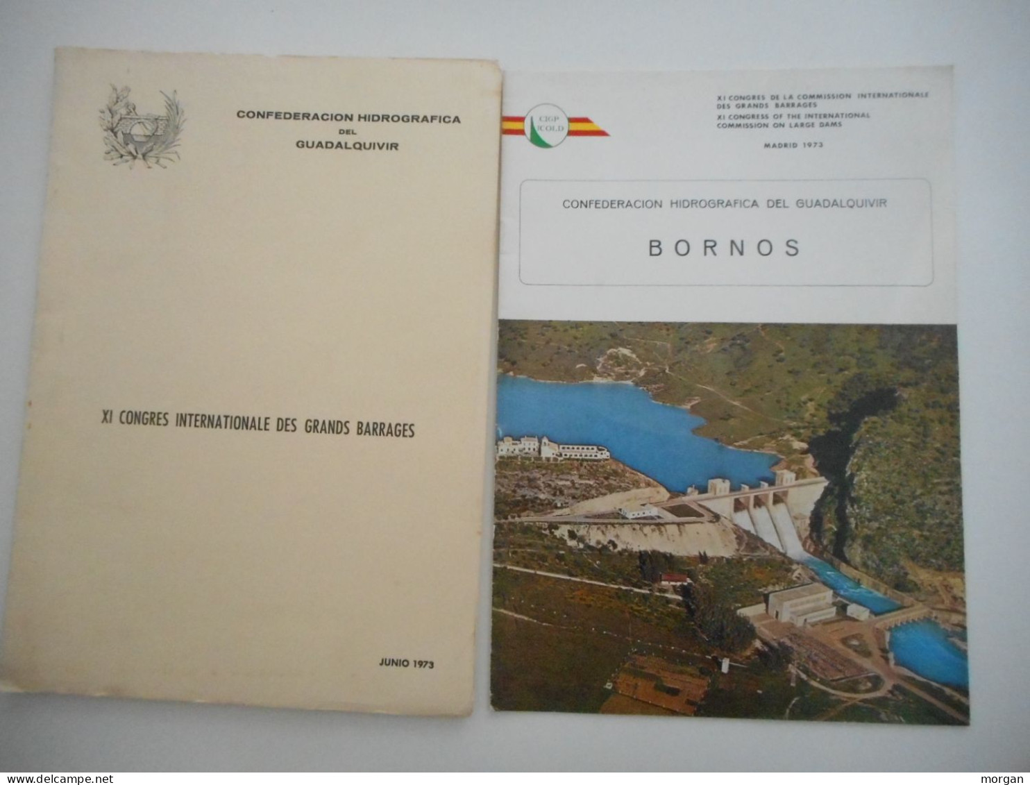 BARRAGES, LOT D'OUVRAGES ET REVUES SUR LES GRANDS BARRAGES,  HYDROELECTRICITE, ESPAGNE - Non Classés