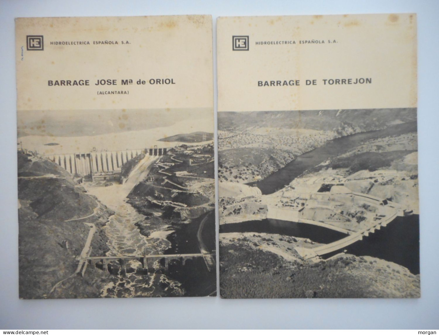 BARRAGES, LOT D'OUVRAGES ET REVUES SUR LES GRANDS BARRAGES,  HYDROELECTRICITE, ESPAGNE - Non Classificati