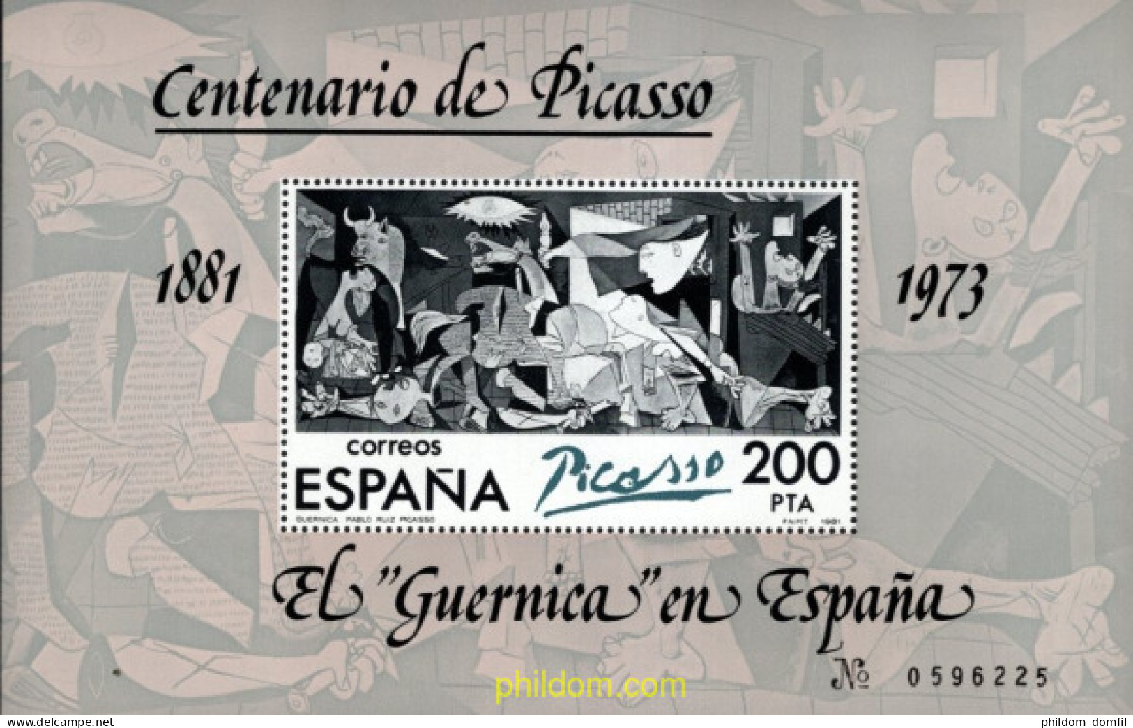 729900 MNH ESPAÑA 1981 EL GUERNICA EN ESPAÑA - Ongebruikt