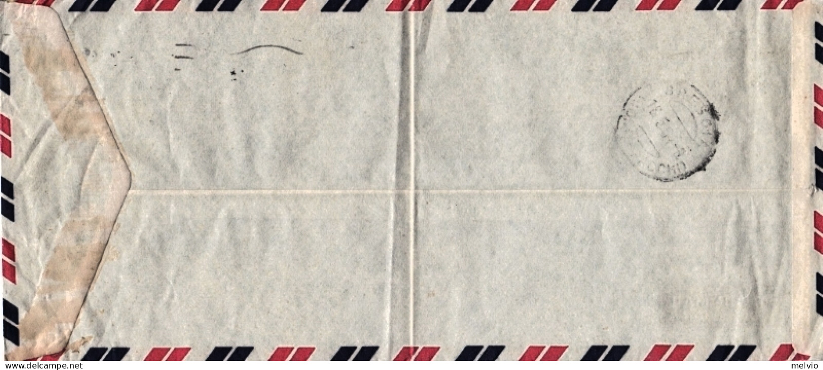 1954-Hong Kong S.2v.Victory Airmail Cover To Italy - Cartas & Documentos