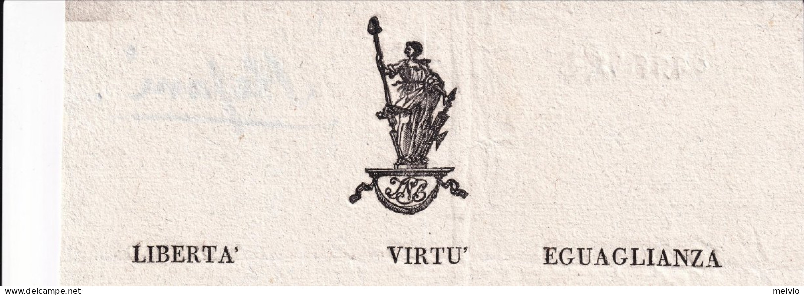 1797-In Nome Del Sovrano Popolo Bresciano Decreto Della Commissione Ordinaria Cr - Decreti & Leggi