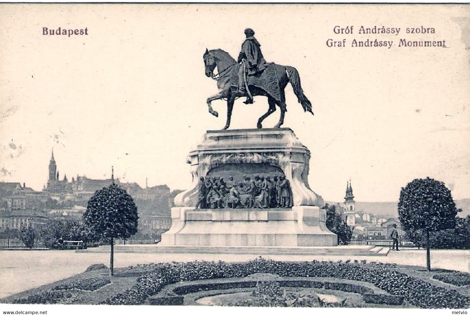 1930circa-Ungheria "Budapest Monumento A Andrassy" - Hungría