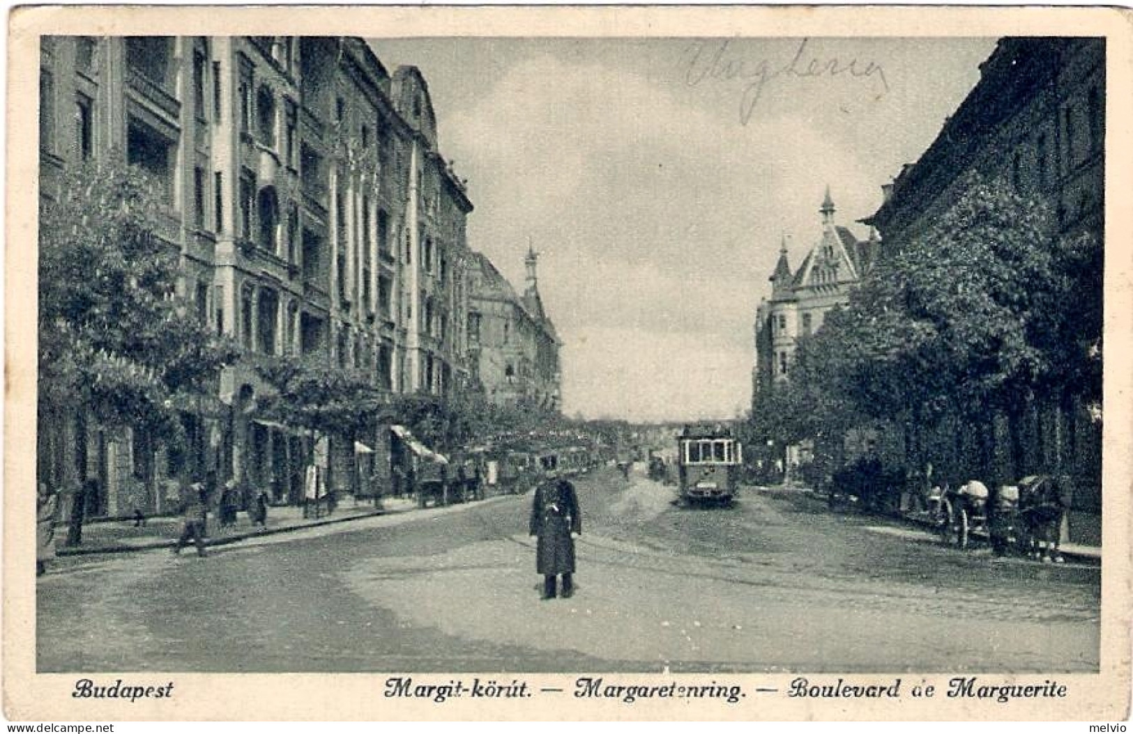 1930circa-Ungheria "Budapest Boulevard Margherita" - Hungría