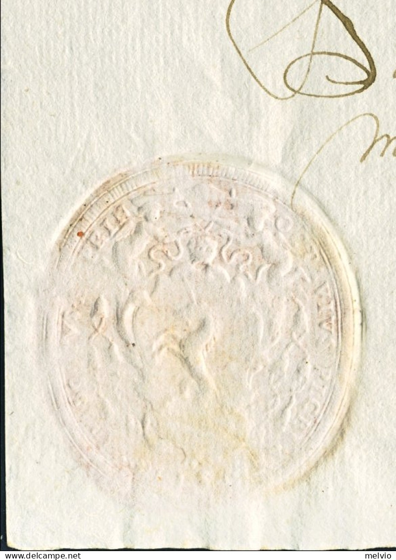 1705-documento Vicario Vescovile Andrea Lanci Dato In Reggio Emilia Il 20 Maggio - Historische Dokumente