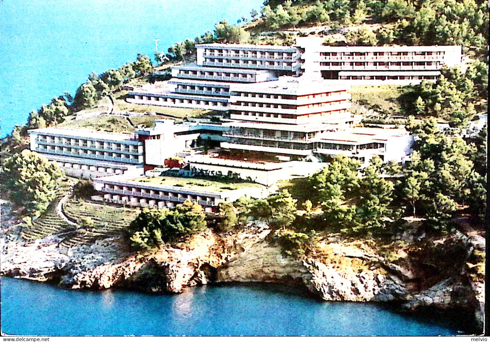 1972-VIESTE PUGNOCHIUSO Albergo Del Faro Viaggiata Affrancata Mazzini Lire 25 - 1971-80: Marcophilia