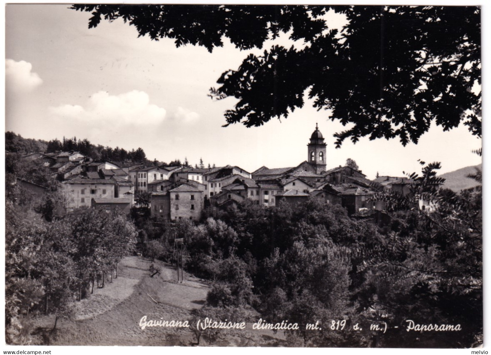 1959-GAVINANA Panorama Viaggiata Affrancata Guerra Indipendenza Lire 15 - Pistoia