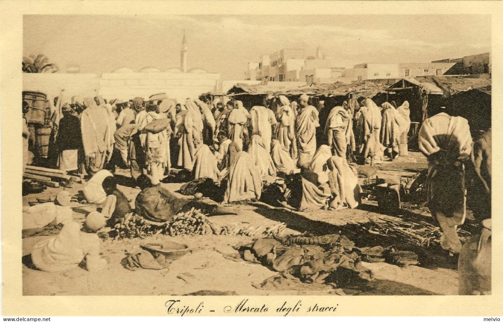 1911/12-"Guerra Italo-Turca,Tripoli Mercato Degli Stracci" - Tripolitania