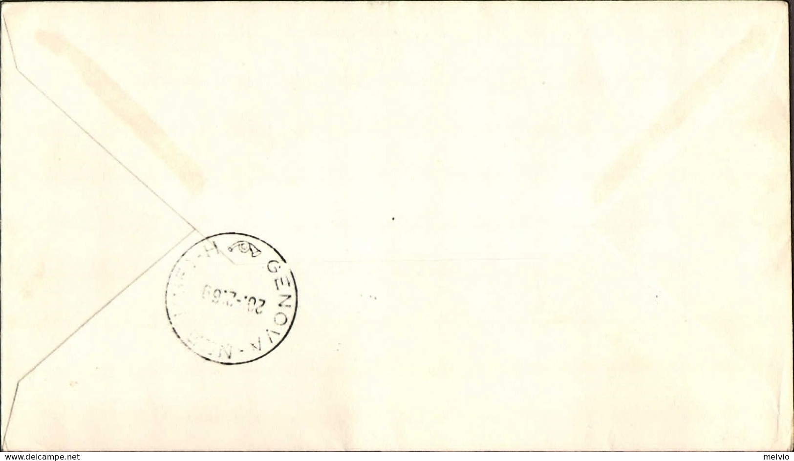 1969-Germania Raccomandata Illustrata Diretta In Italia Affrancata S.4v."Cavalli - Briefe U. Dokumente