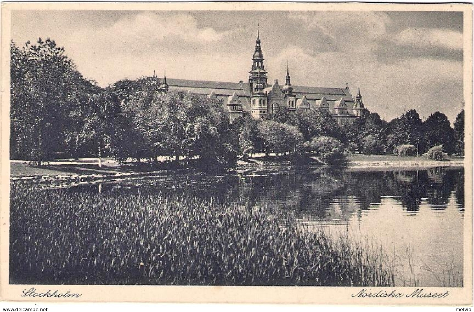 1920circa-Svezia Cartolina "Stockholm Nordiska Museet" - Suecia
