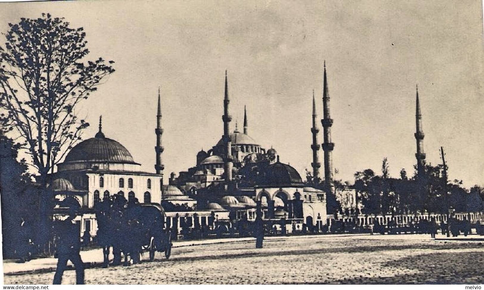 1930circa-Turchia Cartolina Foto "Mosquee De Sultan Ahmed" - Türkei